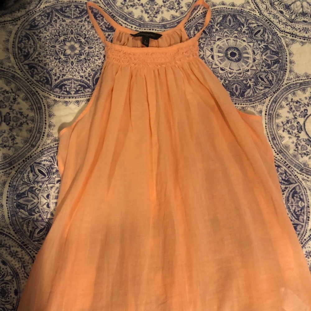 High neck tank top